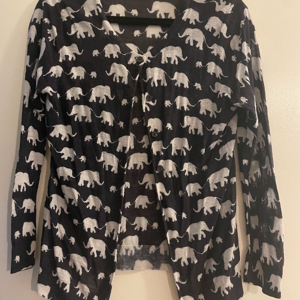 Elephant Cardigan